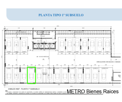 Cabildo 4667 Cochera N°14 en Venta en  Altos de Nuñez