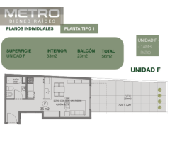 Godoy Cruz 2633- 1°F en Venta,  CABA Entrega Diciembre 2027